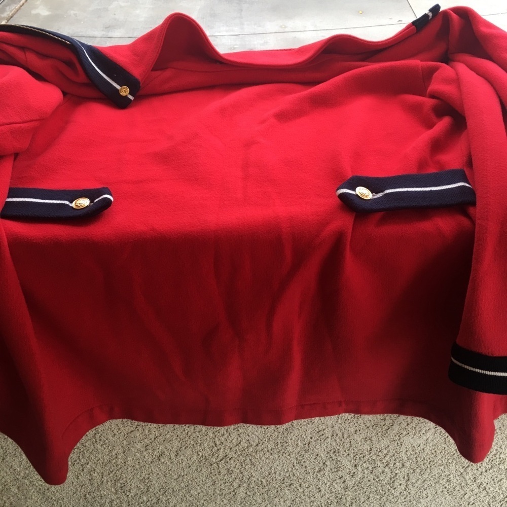 St. John sport red/blue jacket size P(2-4)‎ - Picture 7 of 8